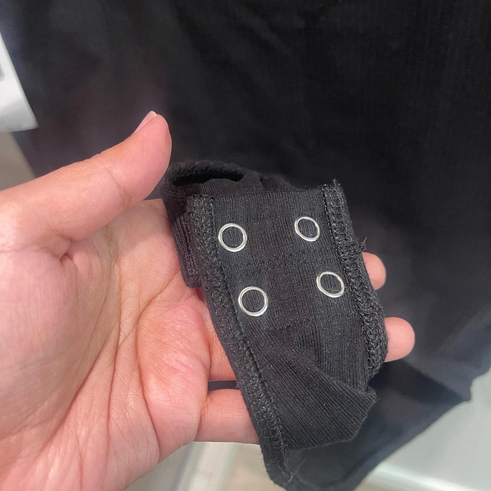 Black square bodysuit - Picture 4 of 4